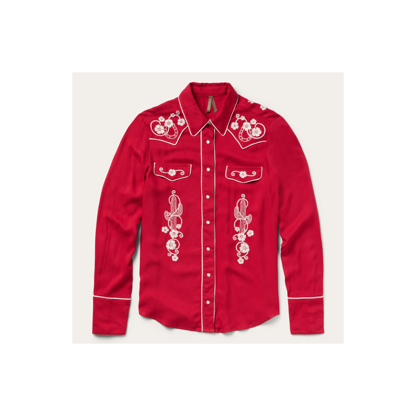Stetson Embroidered Retro Western Shirt